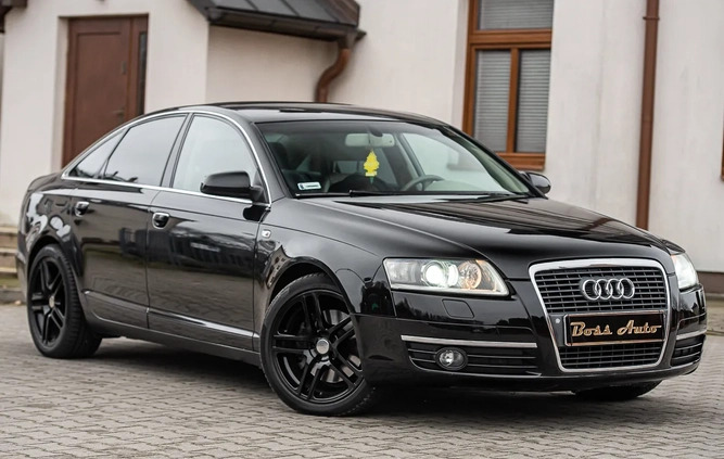Audi A6 cena 27900 przebieg: 202123, rok produkcji 2007 z Łobżenica małe 407